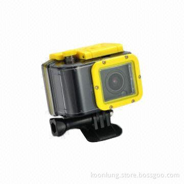 Koonlung 1.5" Mini Waterproof Sports Action Camera for Diving, Surfing 1080P Full HD 5.0 Megapixels
